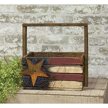 American Flag Tote - The Fox Decor